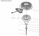 Page K Diagram and Parts List for 28232 200000001-200999999 - 2000 Lawn Boy Snow Blower